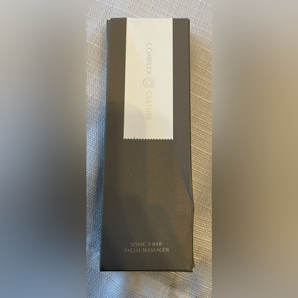 Complex Culture Sonic T-Bar Facial Massager. NIB.